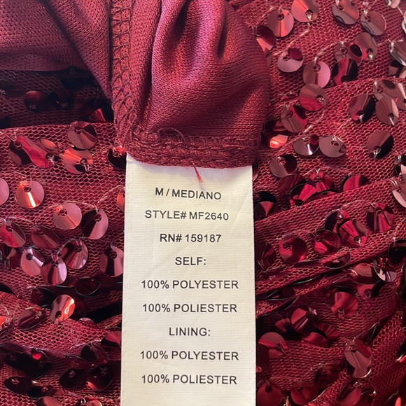 Fashion Nova sequenced maxi dress - Picture 6 of 6